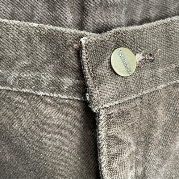 - Carhartt men’s flannel line denim jeans size 40x34 brown - Picture 10 of 10